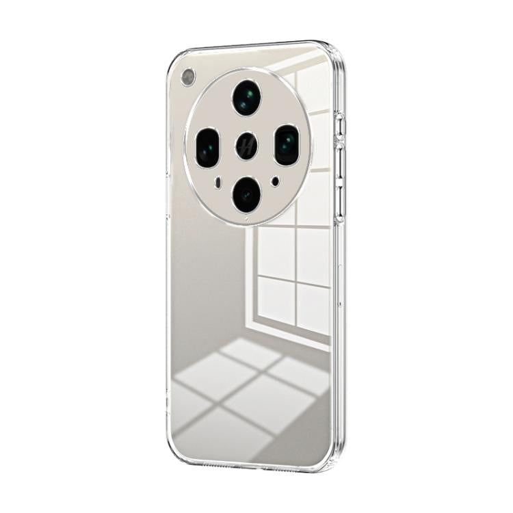 Transparent Plating Fine Hole Phone Case, For OPPO Find X8 Ultra, For OPPO A5 Pro 5G Global, For OPPO Find X8, For OPPO Find X8 Pro