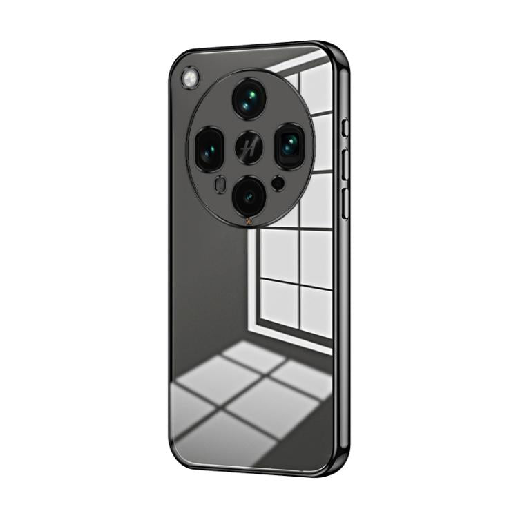 Transparent Plating Fine Hole Phone Case, For OPPO Find X8 Ultra, For OPPO A5 Pro 5G Global, For OPPO Find X8, For OPPO Find X8 Pro