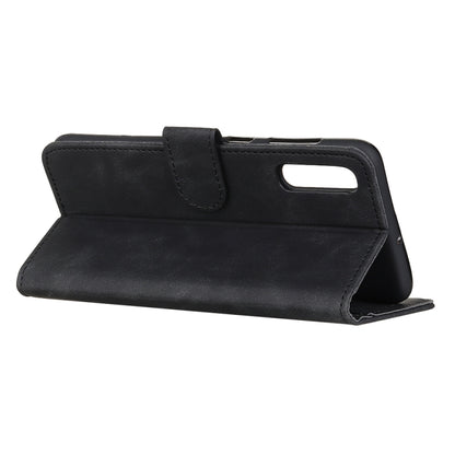 Black flip case with horizontal stand and cutout handle for Sony Xperia 5 II