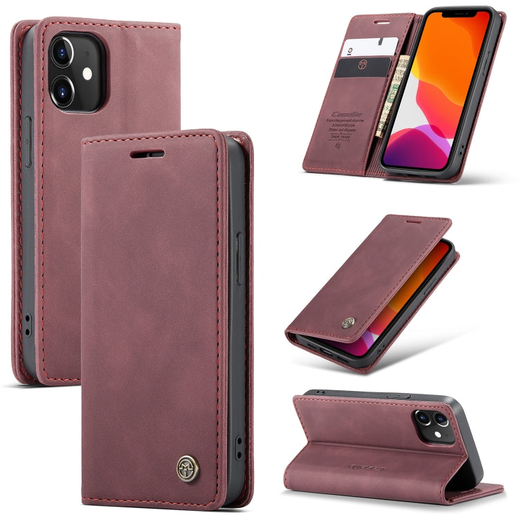 Pink leather flip phone case with card slot and wallet flap, camera cutout