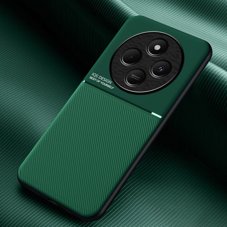 Classic Tilt Strip Grain Magnetic PC Hybrid TPU Phone Case, For Redmi Note 14 Pro 5G, For Redmi 14C 4G, For Redmi K70 Ultra