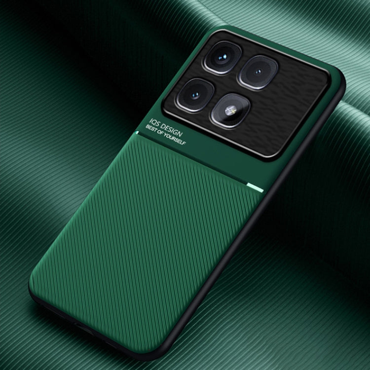 Classic Tilt Strip Grain Magnetic PC Hybrid TPU Phone Case, For Redmi Note 14 Pro 5G, For Redmi 14C 4G, For Redmi K70 Ultra