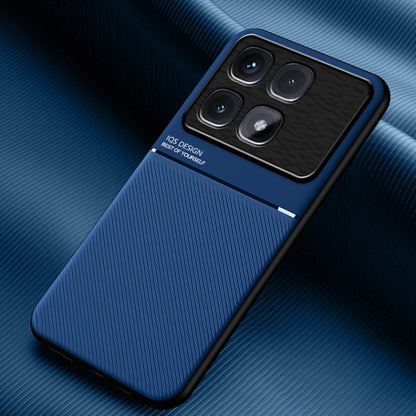 Classic Tilt Strip Grain Magnetic PC Hybrid TPU Phone Case, For Redmi Note 14 Pro 5G, For Redmi 14C 4G, For Redmi K70 Ultra