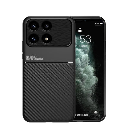 Classic Tilt Strip Grain Magnetic PC Hybrid TPU Phone Case, For Redmi Note 17 4G / 5G Global 169.7mm, For Redmi Note 17 Pro 5G Global 163.5mm, For Redmi K100 Pro Max 5G / Poco F9 Ultra 5G, For Redmi K100 Pro 5G / Poco F9 Pro 5G                         ...