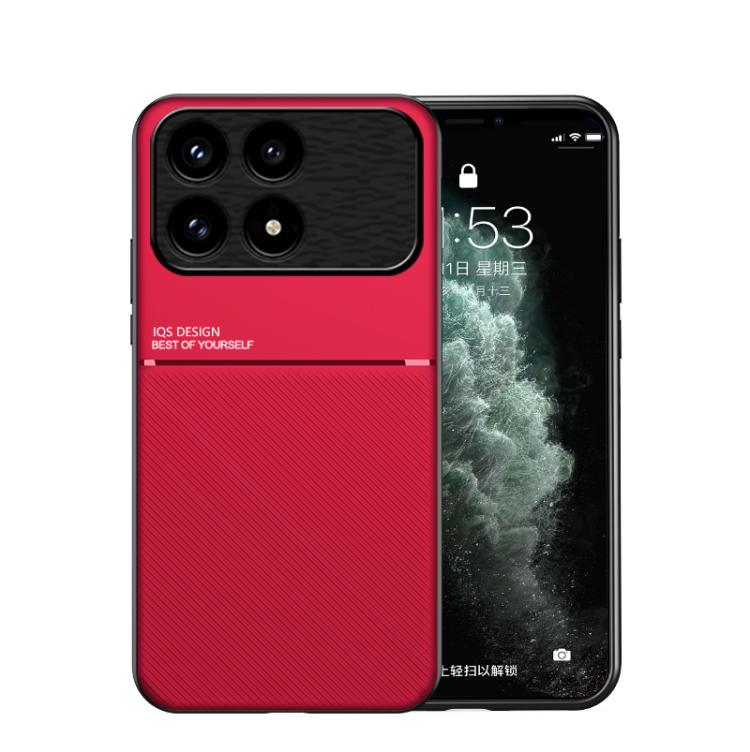 Classic Tilt Strip Grain Magnetic PC Hybrid TPU Phone Case, For Redmi Note 17 4G / 5G Global 169.7mm, For Redmi Note 17 Pro 5G Global 163.5mm, For Redmi K100 Pro Max 5G / Poco F9 Ultra 5G, For Redmi K100 Pro 5G / Poco F9 Pro 5G                         ...