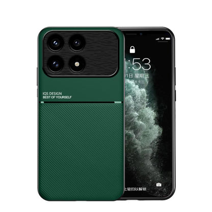 Classic Tilt Strip Grain Magnetic PC Hybrid TPU Phone Case, For Redmi Note 17 4G / 5G Global 169.7mm, For Redmi Note 17 Pro 5G Global 163.5mm, For Redmi K100 Pro Max 5G / Poco F9 Ultra 5G, For Redmi K100 Pro 5G / Poco F9 Pro 5G                         ...