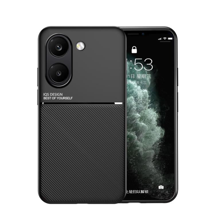 Classic Tilt Strip Grain Magnetic PC Hybrid TPU Phone Case, For Redmi Note 17 4G / 5G Global 169.7mm, For Redmi Note 17 Pro 5G Global 163.5mm, For Redmi K100 Pro Max 5G / Poco F9 Ultra 5G, For Redmi K100 Pro 5G / Poco F9 Pro 5G                         ...