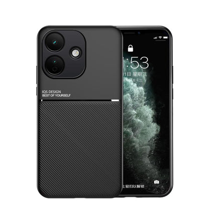 Classic Tilt Strip Grain Magnetic PC Hybrid TPU Phone Case, For Redmi Note 17 4G / 5G Global 169.7mm, For Redmi Note 17 Pro 5G Global 163.5mm, For Redmi K100 Pro Max 5G / Poco F9 Ultra 5G, For Redmi K100 Pro 5G / Poco F9 Pro 5G                         ...