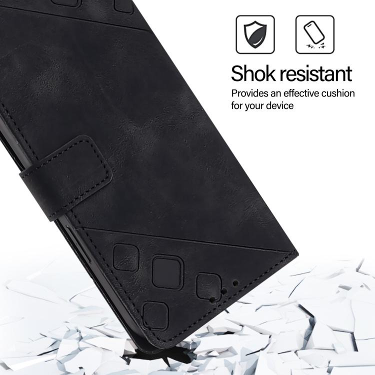Skin-feel Embossed Leather Phone Case, For Cubot A40, For Cubot P90, For Cubot A30, For Cubot A20, For Cubot A10, For Cubot Note 40, For Cubot P50