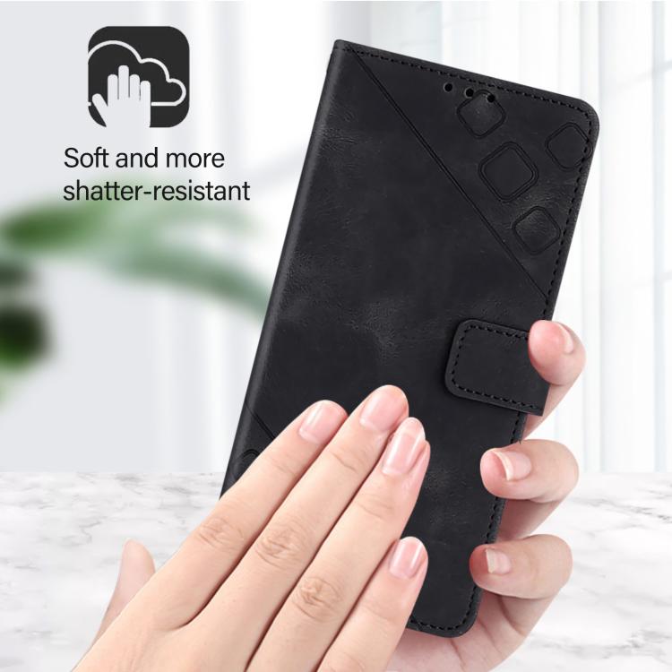 Skin-feel Embossed Leather Phone Case, For Doogee Note 56 / Note 56 Pro, For Doogee Note 59 5G / Note 59 Pro, For Doogee N55 Plus