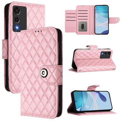 Rhombic Texture Flip Leather Phone Case with Lanyard, For Cubot A40, For Cubot P90, For Cubot A30, For Cubot A20, For Cubot A10, For Cubot Note 40, For Cubot P50