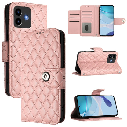 Rhombic Texture Flip Leather Phone Case with Lanyard, For Cubot A40, For Cubot P90, For Cubot A30, For Cubot A20, For Cubot A10, For Cubot Note 40, For Cubot P50