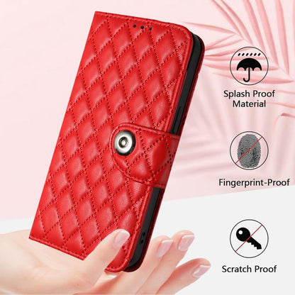 Rhombic Texture Flip Leather Phone Case with Lanyard, For Cubot A40, For Cubot P90, For Cubot A30, For Cubot A20, For Cubot A10, For Cubot Note 40, For Cubot P50