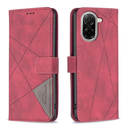 Magnetic Buckle Rhombus Texture Leather Phone Case, For Xiaomi 17T Pro 5G, For Xiaomi 17T 5G, For Xiaomi Poco M7 4G 169mm, For Xiaomi 15T Pro 5G, For Xiaomi 15T 5G, For Xiaomi Poco F7 5G Global, For Xiaomi Poco C71, For Xiaomi Poco F7 Pro / F7 Ultra   ...
