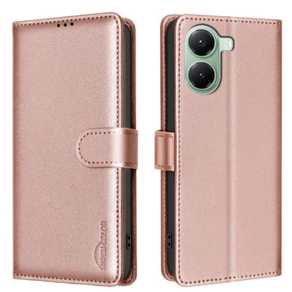 Litchi Texture RFID Anti-theft Leather Phone Case, For Xiaomi 17T Pro 5G, For Xiaomi 17T 5G, For Xiaomi Poco M7 4G 169mm, For Xiaomi 15T Pro 5G, For Xiaomi 15T 5G, For Xiaomi Poco F7 5G Global, For Xiaomi Poco C71, For Xiaomi Poco F7 Pro / F7 Ultra    ...