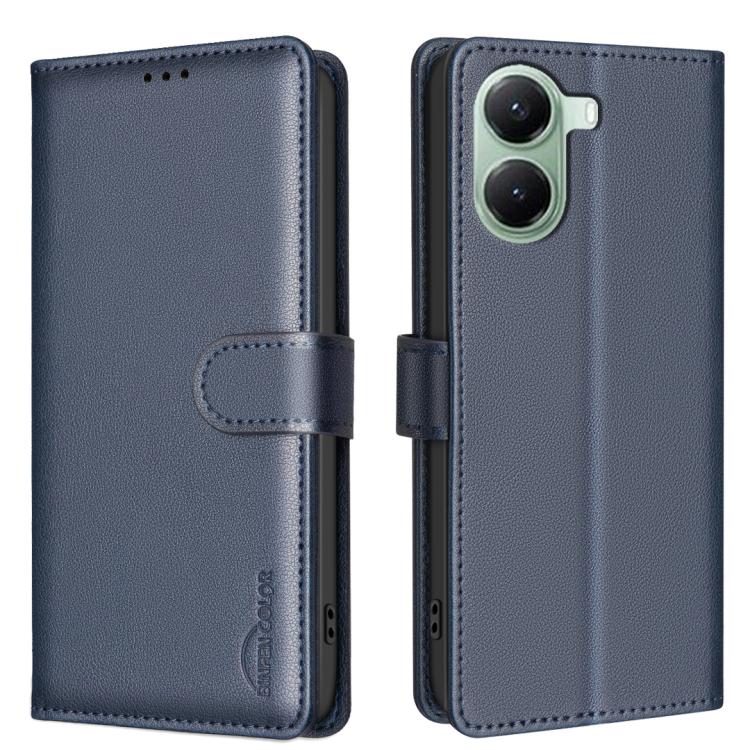 Litchi Texture RFID Anti-theft Leather Phone Case, For Xiaomi 17T Pro 5G, For Xiaomi 17T 5G, For Xiaomi Poco M7 4G 169mm, For Xiaomi 15T Pro 5G, For Xiaomi 15T 5G, For Xiaomi Poco F7 5G Global, For Xiaomi Poco C71, For Xiaomi Poco F7 Pro / F7 Ultra    ...