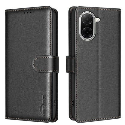 Litchi Texture RFID Anti-theft Leather Phone Case, For Xiaomi 17T Pro 5G, For Xiaomi 17T 5G, For Xiaomi Poco M7 4G 169mm, For Xiaomi 15T Pro 5G, For Xiaomi 15T 5G, For Xiaomi Poco F7 5G Global, For Xiaomi Poco C71, For Xiaomi Poco F7 Pro / F7 Ultra    ...
