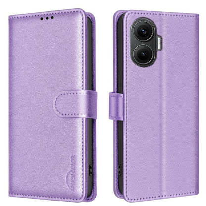 Litchi Texture RFID Anti-theft Leather Phone Case, For Xiaomi 17T Pro 5G, For Xiaomi 17T 5G, For Xiaomi Poco M7 4G 169mm, For Xiaomi 15T Pro 5G, For Xiaomi 15T 5G, For Xiaomi Poco F7 5G Global, For Xiaomi Poco C71, For Xiaomi Poco F7 Pro / F7 Ultra    ...