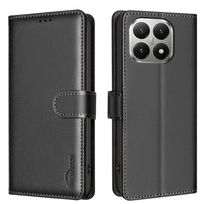 Litchi Texture RFID Anti-theft Leather Phone Case, For Xiaomi 17T Pro 5G, For Xiaomi 17T 5G, For Xiaomi Poco M7 4G 169mm, For Xiaomi 15T Pro 5G, For Xiaomi 15T 5G, For Xiaomi Poco F7 5G Global, For Xiaomi Poco C71, For Xiaomi Poco F7 Pro / F7 Ultra    ...