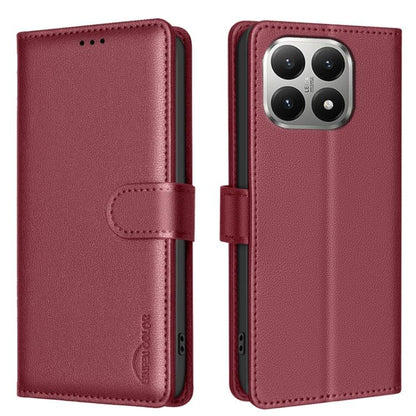 Litchi Texture RFID Anti-theft Leather Phone Case, For Xiaomi 17T Pro 5G, For Xiaomi 17T 5G, For Xiaomi Poco M7 4G 169mm, For Xiaomi 15T Pro 5G, For Xiaomi 15T 5G, For Xiaomi Poco F7 5G Global, For Xiaomi Poco C71, For Xiaomi Poco F7 Pro / F7 Ultra    ...