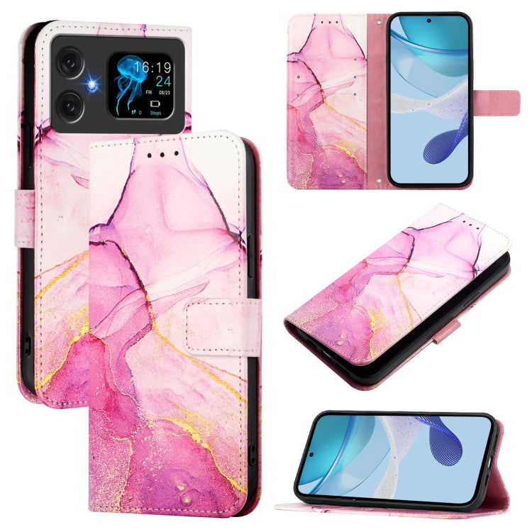 PT003 Marble Pattern Flip Leather Phone Case, For Cubot A40, For Cubot P90, For Cubot A30, For Cubot A20, For Cubot A10, For Cubot Note 40, For Cubot P50
