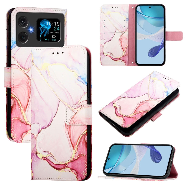 PT003 Marble Pattern Flip Leather Phone Case, For Cubot A40, For Cubot P90, For Cubot A30, For Cubot A20, For Cubot A10, For Cubot Note 40, For Cubot P50