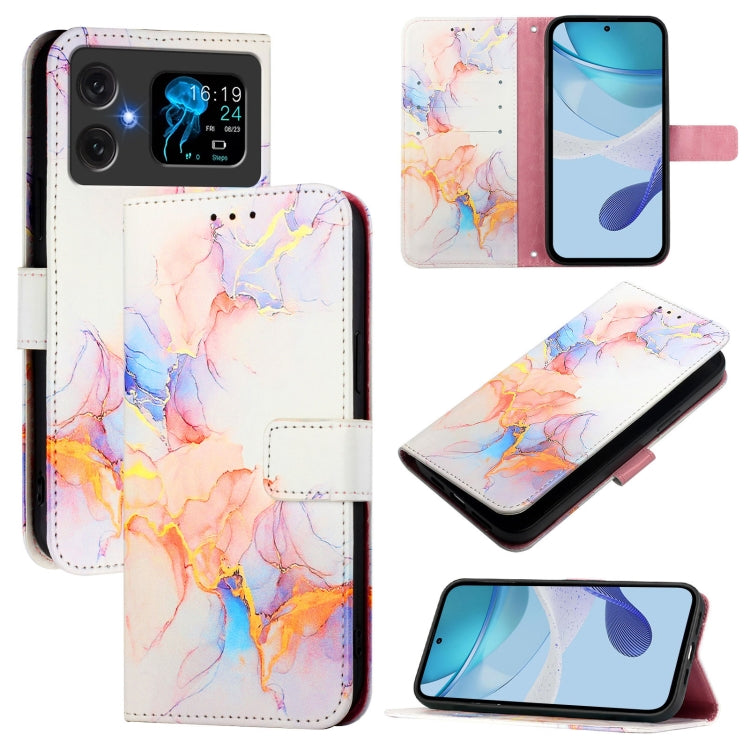 PT003 Marble Pattern Flip Leather Phone Case, For Cubot A40, For Cubot P90, For Cubot A30, For Cubot A20, For Cubot A10, For Cubot Note 40, For Cubot P50