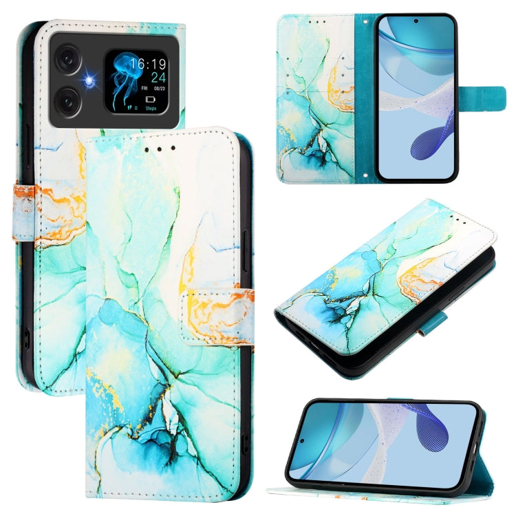 PT003 Marble Pattern Flip Leather Phone Case, For Cubot A40, For Cubot P90, For Cubot A30, For Cubot A20, For Cubot A10, For Cubot Note 40, For Cubot P50