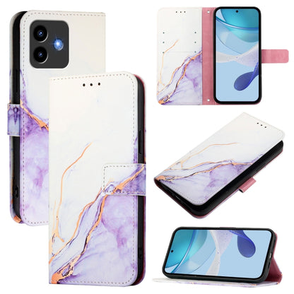PT003 Marble Pattern Flip Leather Phone Case, For Cubot A40, For Cubot P90, For Cubot A30, For Cubot A20, For Cubot A10, For Cubot Note 40, For Cubot P50