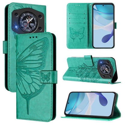 Embossed Butterfly Leather Phone Case, For Cubot A40, For Cubot P90, For Cubot A30, For Cubot A10, For Cubot P50