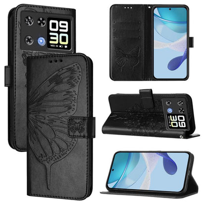 Embossed Butterfly Leather Phone Case, For Cubot A40, For Cubot P90, For Cubot A30, For Cubot A10, For Cubot P50