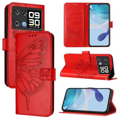 Embossed Butterfly Leather Phone Case, For Cubot A40, For Cubot P90, For Cubot A30, For Cubot A10, For Cubot P50