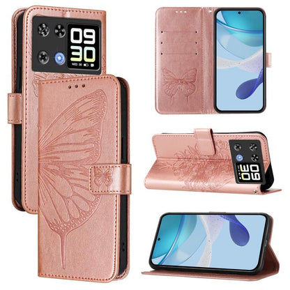 Embossed Butterfly Leather Phone Case, For Cubot A40, For Cubot P90, For Cubot A30, For Cubot A10, For Cubot P50