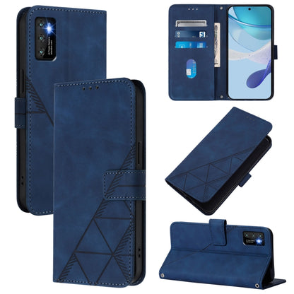 Crossbody 3D Embossed Flip Leather Phone Case, For Cubot A40, For Cubot P90, For Cubot A30, For Cubot A20, For Cubot A10, For Cubot Note 40, For Cubot P50