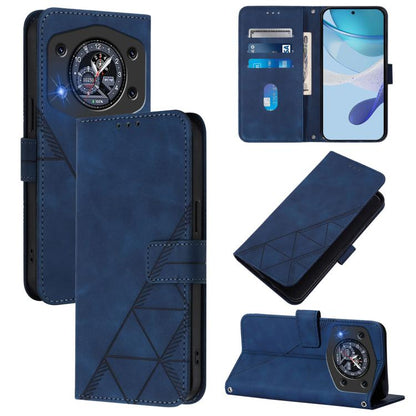 Crossbody 3D Embossed Flip Leather Phone Case, For Cubot A40, For Cubot P90, For Cubot A30, For Cubot A20, For Cubot A10, For Cubot Note 40, For Cubot P50