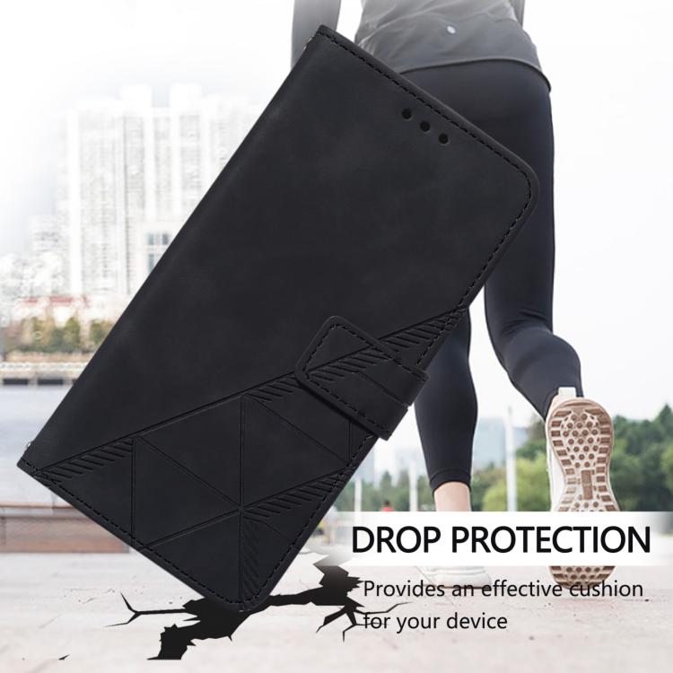 Crossbody 3D Embossed Flip Leather Phone Case, For Doogee Note 56 / Note 56 Pro, For Doogee N60 Pro, For Doogee Note 59 / Note 59 Pro, For Doogee N55 Plus
