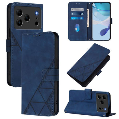 Crossbody 3D Embossed Flip Leather Phone Case, For Doogee Note 56 / Note 56 Pro, For Doogee N60 Pro, For Doogee Note 59 / Note 59 Pro, For Doogee N55 Plus