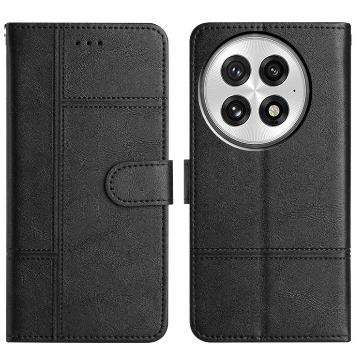 Cowhide Texture Stitching Leather Phone Case, For OnePlus Ace 6, For OnePlus 15, For OnePlus Nord 5, For OnePlus Nord CE5, For OnePlus 13