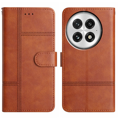Cowhide Texture Stitching Leather Phone Case, For OnePlus Ace 6, For OnePlus 15, For OnePlus Nord 5, For OnePlus Nord CE5, For OnePlus 13