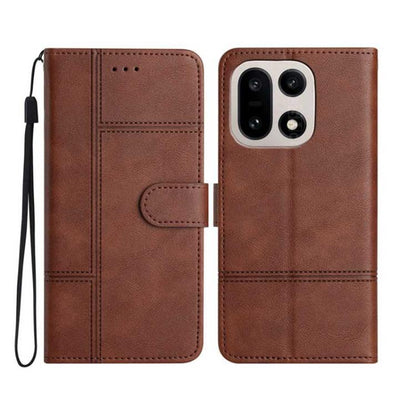 Cowhide Texture Stitching Leather Phone Case, For OnePlus Ace 6, For OnePlus 15, For OnePlus Nord 5, For OnePlus Nord CE5, For OnePlus 13
