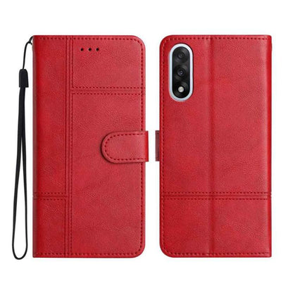 Cowhide Texture Stitching Leather Phone Case, For OnePlus Ace 6, For OnePlus 15, For OnePlus Nord 5, For OnePlus Nord CE5, For OnePlus 13