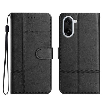 Cowhide Texture Stitching Leather Phone Case, For OnePlus Ace 6, For OnePlus 15, For OnePlus Nord 5, For OnePlus Nord CE5, For OnePlus 13