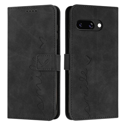 Skin Feel Heart Embossed Leather Phone Case with Long Lanyard, For Google Pixel 11a, For Google Pixel 11 Pro XL, For Google Pixel 11 / 11 Pro, For Google Pixel 10a, For Google Pixel 10 Pro XL, For Google Pixel 10 / 10 Pro, For Google Pixel 9a