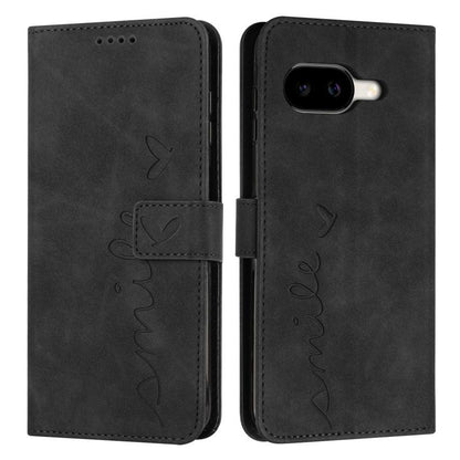 Skin Feel Heart Embossed Leather Phone Case with Long Lanyard, For Google Pixel 11a, For Google Pixel 11 Pro XL, For Google Pixel 11 / 11 Pro, For Google Pixel 10a, For Google Pixel 10 Pro XL, For Google Pixel 10 / 10 Pro, For Google Pixel 9a