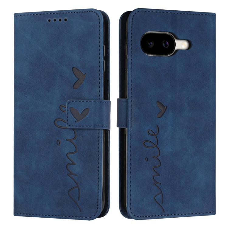 Skin Feel Heart Embossed Leather Phone Case with Long Lanyard, For Google Pixel 11a, For Google Pixel 11 Pro XL, For Google Pixel 11 / 11 Pro, For Google Pixel 10a, For Google Pixel 10 Pro XL, For Google Pixel 10 / 10 Pro, For Google Pixel 9a