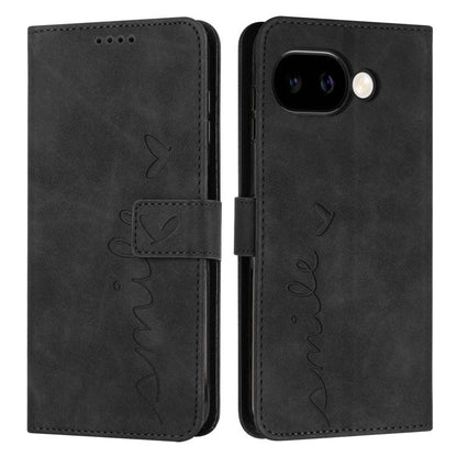 Skin Feel Heart Embossed Leather Phone Case with Long Lanyard, For Google Pixel 11a, For Google Pixel 11 Pro XL, For Google Pixel 11 / 11 Pro, For Google Pixel 10a, For Google Pixel 10 Pro XL, For Google Pixel 10 / 10 Pro, For Google Pixel 9a