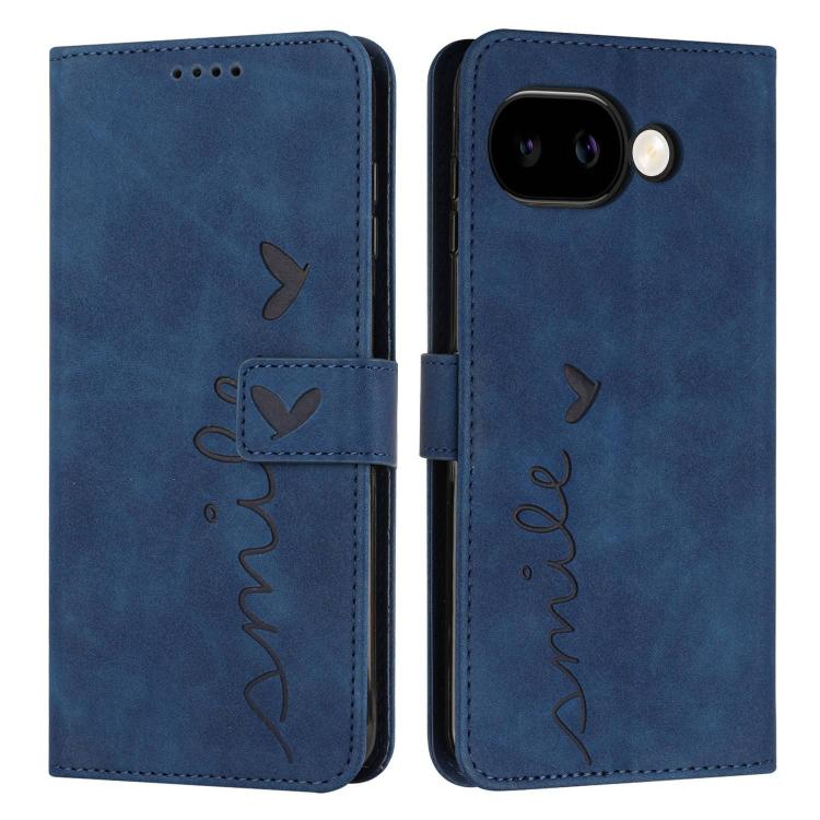Skin Feel Heart Embossed Leather Phone Case with Long Lanyard, For Google Pixel 11a, For Google Pixel 11 Pro XL, For Google Pixel 11 / 11 Pro, For Google Pixel 10a, For Google Pixel 10 Pro XL, For Google Pixel 10 / 10 Pro, For Google Pixel 9a