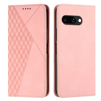 Diamond Splicing Skin Feel Magnetic Leather Phone Case, For Google Pixel 11a, For Google Pixel 11 Pro XL, For Google Pixel 11 / 11 Pro, For Google Pixel 10a, For Google Pixel 10 Pro XL, For Google Pixel 10 / 10 Pro, For Google Pixel 9a