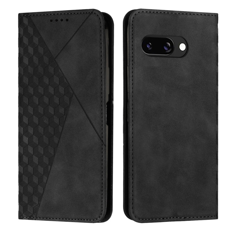 Diamond Splicing Skin Feel Magnetic Leather Phone Case, For Google Pixel 11a, For Google Pixel 11 Pro XL, For Google Pixel 11 / 11 Pro, For Google Pixel 10a, For Google Pixel 10 Pro XL, For Google Pixel 10 / 10 Pro, For Google Pixel 9a