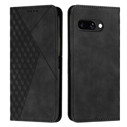 Diamond Splicing Skin Feel Magnetic Leather Phone Case, For Google Pixel 11a, For Google Pixel 11 Pro XL, For Google Pixel 11 / 11 Pro, For Google Pixel 10a, For Google Pixel 10 Pro XL, For Google Pixel 10 / 10 Pro, For Google Pixel 9a